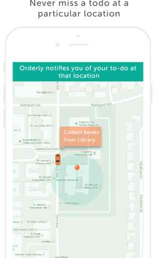 Orderly - Todo Lists, Location Based Reminders 3
