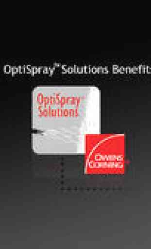 Owens Corning OptiSpray™ Solutions Benefits 2