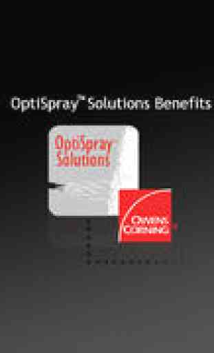 Owens Corning OptiSpray™ Solutions Benefits 3