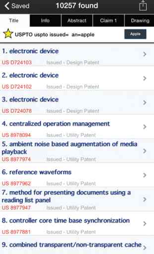 Patents Search 4