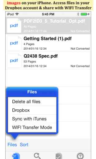 PDF to JPEG by PDF2Office - the PDF Converter for iPhone 1