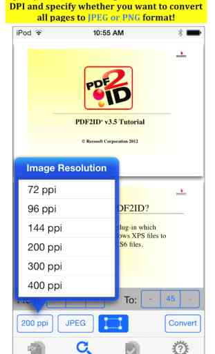 PDF to JPEG by PDF2Office - the PDF Converter for iPhone 2