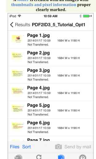 PDF to JPEG by PDF2Office - the PDF Converter for iPhone 4