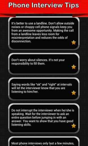Phone Interview Tips 2