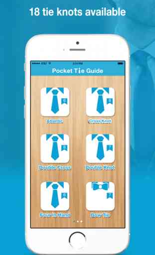 Pocket Tie Guide - Easy Necktie knot 1