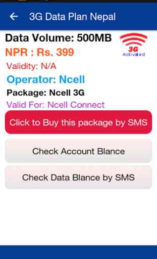 3G Data Plan Nepal 4