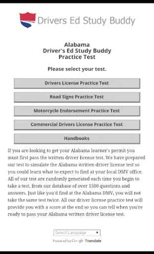Alabama Driver License Test 1