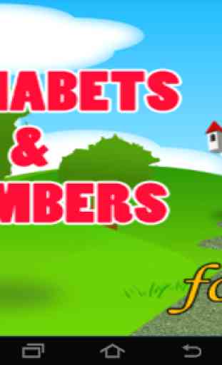 Alphabets & Numbers for Kids 4