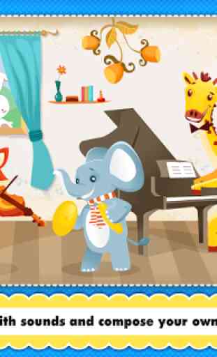 Animal Piano Toy: Kids Puzzle 3