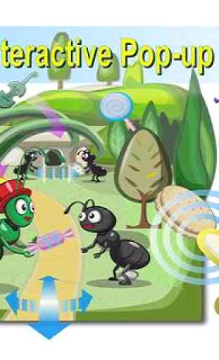 Ant&Grasshopper:3D Story Book 1