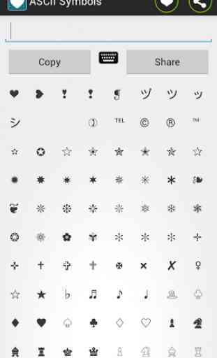 ASCII Text Symbols 3