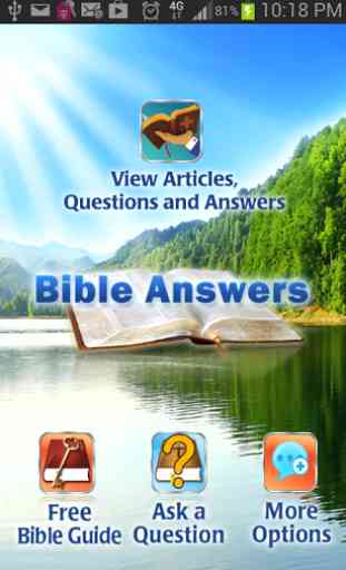 Bible Questions & Answers FAQ 1
