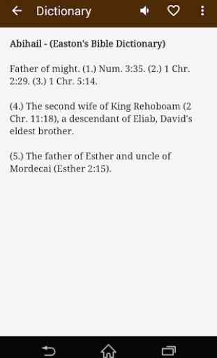 Bible Study : Bible Dictionary 3