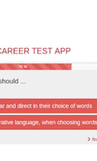 Career Test - very popular 1
