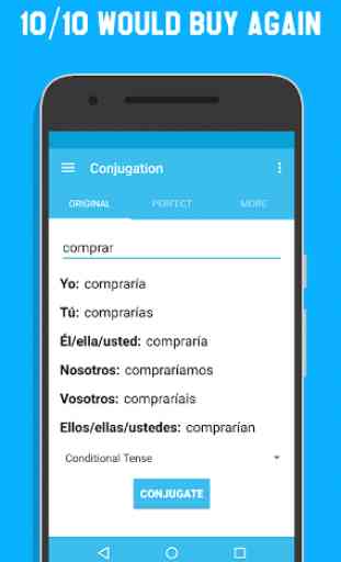 Conjugate Spanish Verbs 4
