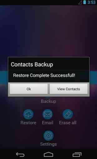 Contacts Backup 3