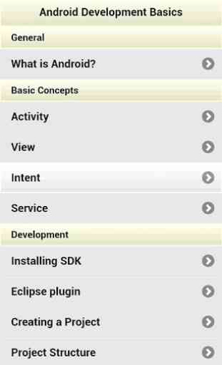 Developing Android Apps Basics 1