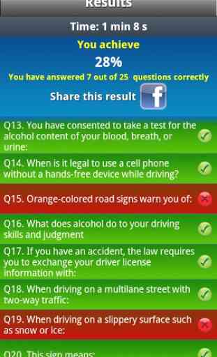 Drivers Ed - DMV Permit Test 3