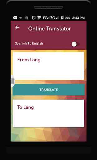 English to Spanish Translation 3