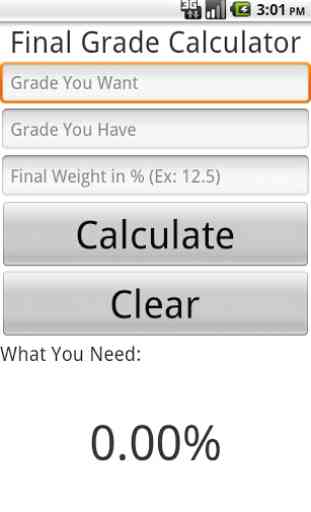 Final Grade Calculator 1