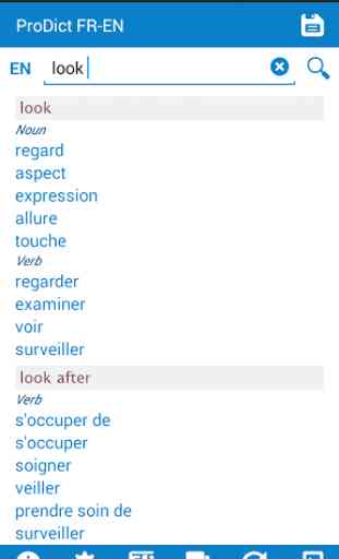 French - English dictionary 2
