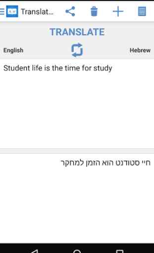 Hebrew Dictionary + 4
