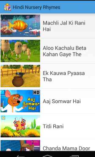 Hindi Nursery Rhymes 1