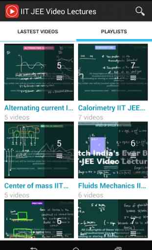 IIT JEE Video lectures 3