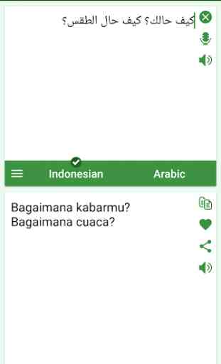 Indonesian - Arabic Translator 2