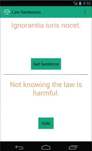 Law Sentences 2