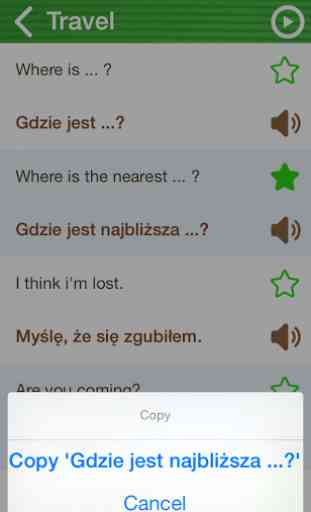 Learn Polish Phrasebook Free 3