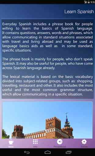 Learn SPANISH Language App 1