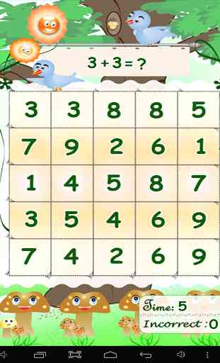 Math Bingo Addition Game Free 2