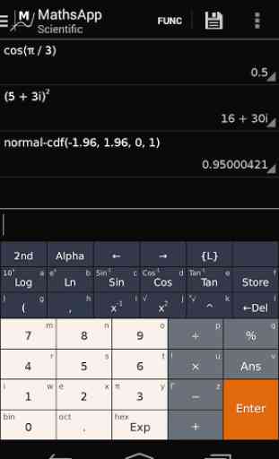 MathsApp Scientific Calculator 1