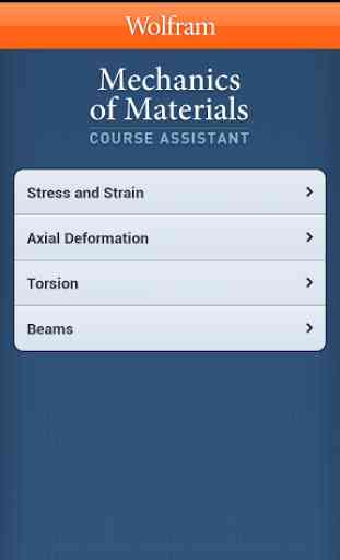Mechanics of Materials App 1
