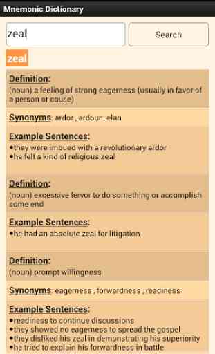 Mnemonic Dictionary 4