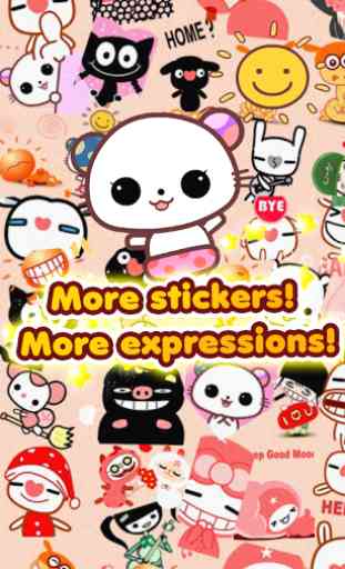 My Chat Sticker EMOJI - Cute! 1