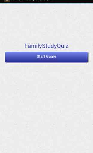 My Family Worship Quiz 1