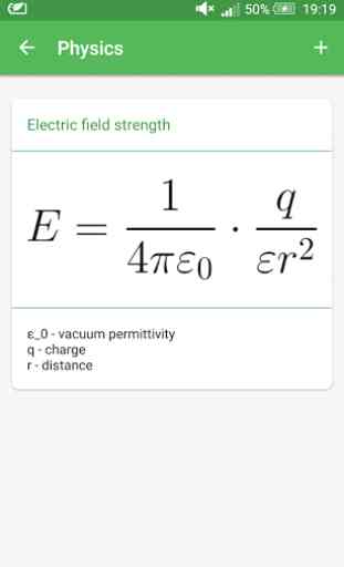 Physics Formulas 2