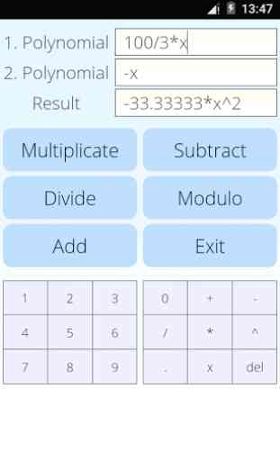 Polynomial Calculator 3