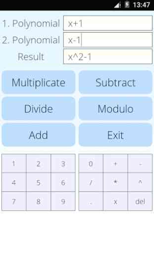 Polynomial Calculator 4