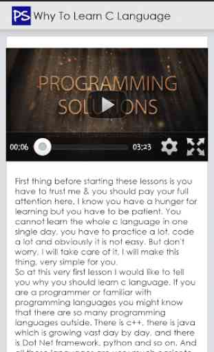 Programming Solutions 3