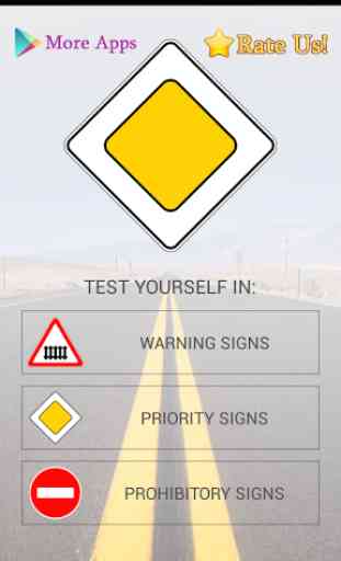 Road Traffic Signs Quiz 2