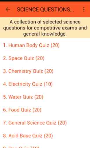 Science Questions Answers 2
