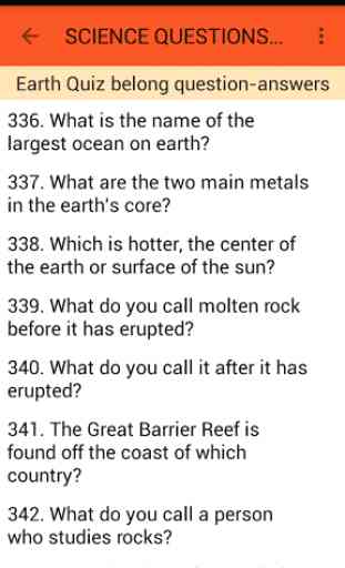 Science Questions Answers 3