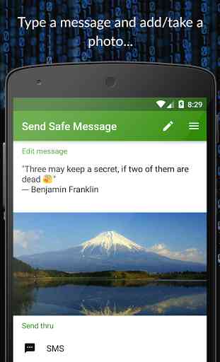 Send Safe Message 1