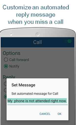 SMS + Call Forwarding 3