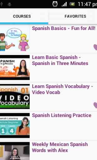 Spanish Conversation Courses 1
