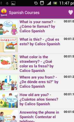 Spanish Conversation Courses 4