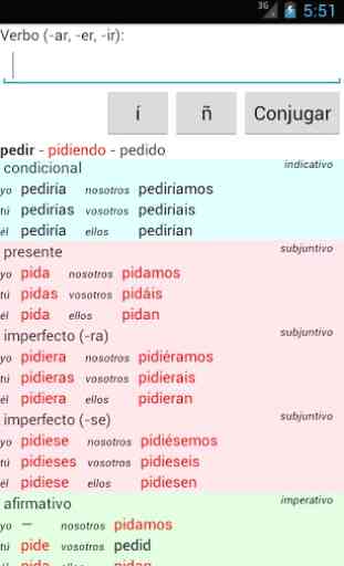 Spanish Verb Conjugator 2